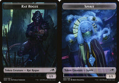 Rat Rogue (005) // Spirit (002) Double-Sided Token - Foil