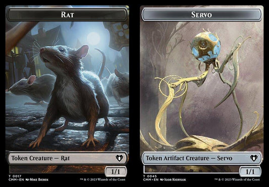 Rat (0017) // Servo (0045) Double-Sided Token