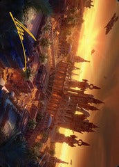 Rabanastre, Royal City (18/53) Art Card (AFIN) - Gold-Stamped Signature