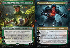 Recyclops, Zeco-friendly // Recyclops, Nature's Vengeance [Garruk Relentless // Garruk, the Veil-Cursed] (2169) (Borderless) (SLD)