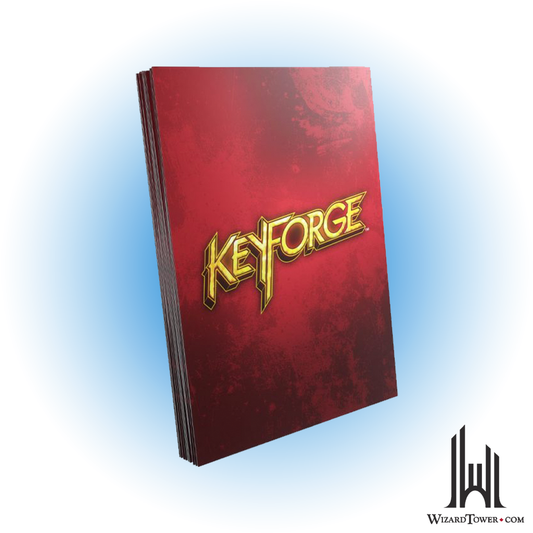 Keyforge Logo Sleeves - Red (40)