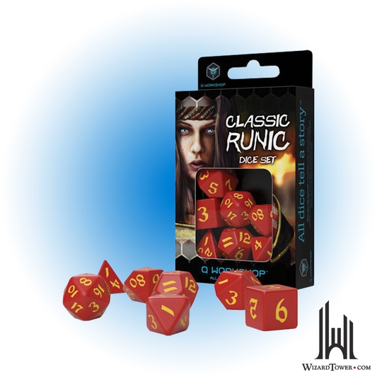 Dice Set - Runic Red / Yellow 7ct