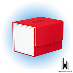 Deck Box - Sidewinder - Synergy Red / White 100+