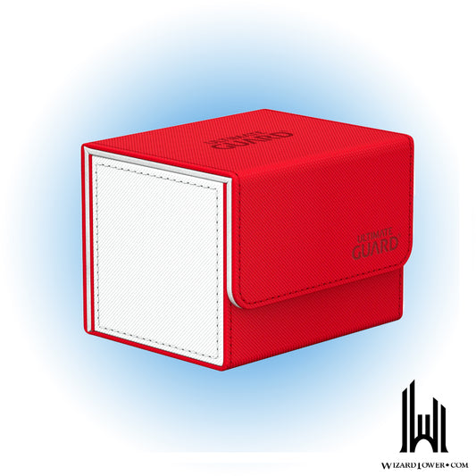 Deck Box - Sidewinder - Synergy Red / White 100+