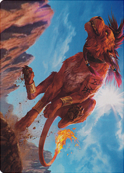 Red XIII, Proud Warrior (30/53) Art Card