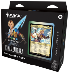 Magic the Gathering Final Fantasy Commander Deck - Counter Blitz (WUG)
