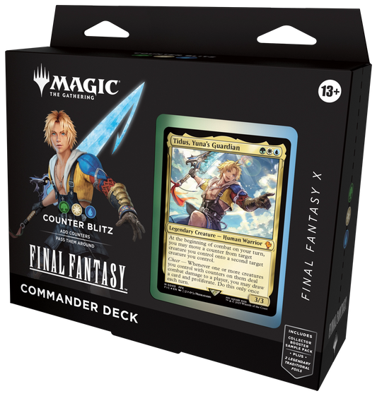 Magic the Gathering Final Fantasy Commander Deck - Counter Blitz (WUG)