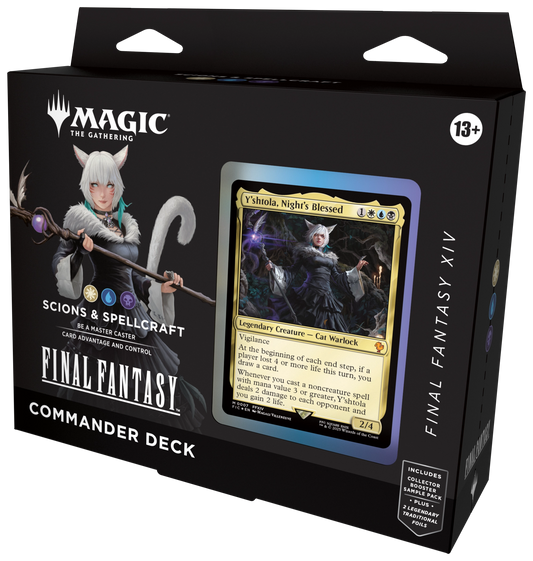 Magic the Gathering Final Fantasy Commander Deck - Scions & Spellcraft (WUB)