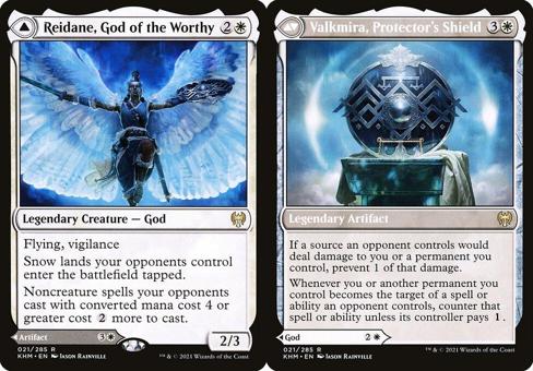 Reidane, God of the Worthy // Valkmira, Protector's Shield