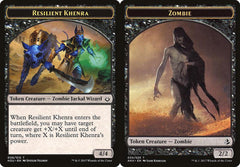 Resilient Khenra (006) // Zombie (020) Double-Sided Token