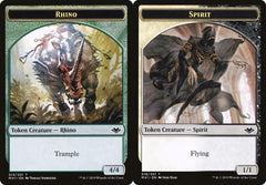 Rhino (013) // Spirit (016) Double-Sided Token