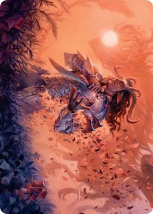 Rhys, the Evermore (04/54) Art Card (AECL)