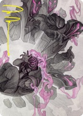 Rise of Extus (37/81) Art Card (ASTX) - Gold-Stamped Signature