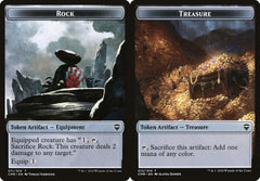 Rock (011) // Treasure (012) Double-Sided Token - Foil