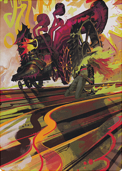 Rocketeer Boostbuggy (49/54) Art Card