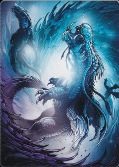 Roiling Dragonstorm (33/54) Art Card