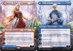 Rowan, Scholar of Sparks // Will, Scholar of Frost (278) (Borderless) - Foil