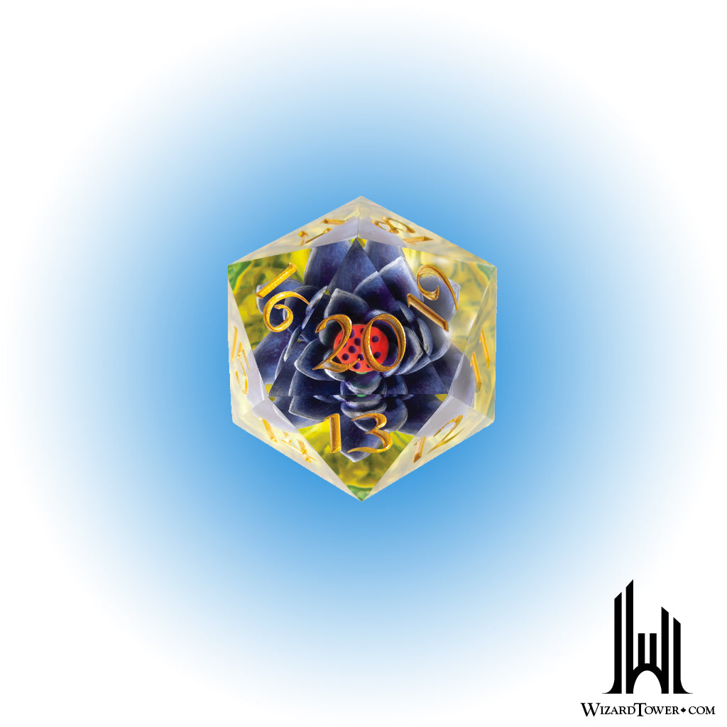 Individual Dice - Black Lotus Spindown d20