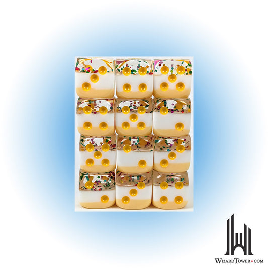 Dice Set - Birthday Wishes 18mm d6 12ct