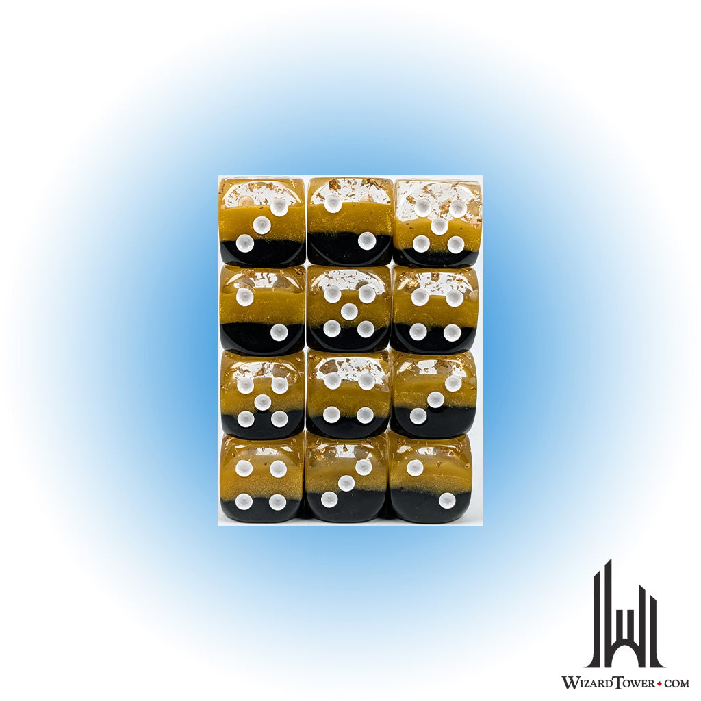 Dice Set - Dwarven Stout 18mm d6 12ct