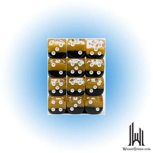 Dice Set - Dwarven Stout 18mm d6 12ct