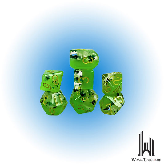 Dice Set - Lit Leprechaun 7ct