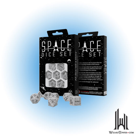 Dice Set - Space Apollo 7ct