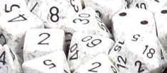 Dice Set - Speckled Arctic Camo 7ct