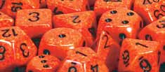 Dice Set - Speckled Fire 7ct