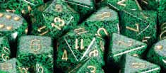Dice Set - Speckled Golden Recon 7ct