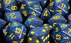 Dice Set - Speckled Twilight 7ct