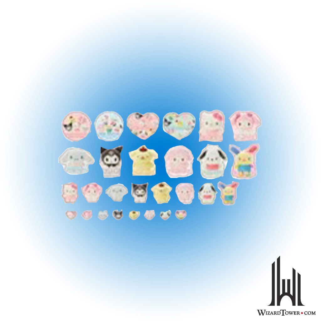 Stickers - Plush Style Mixed Characters