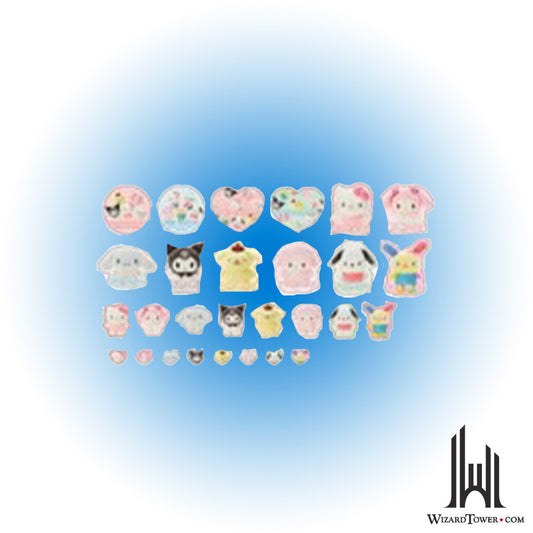Stickers - Plush Style Mixed Characters