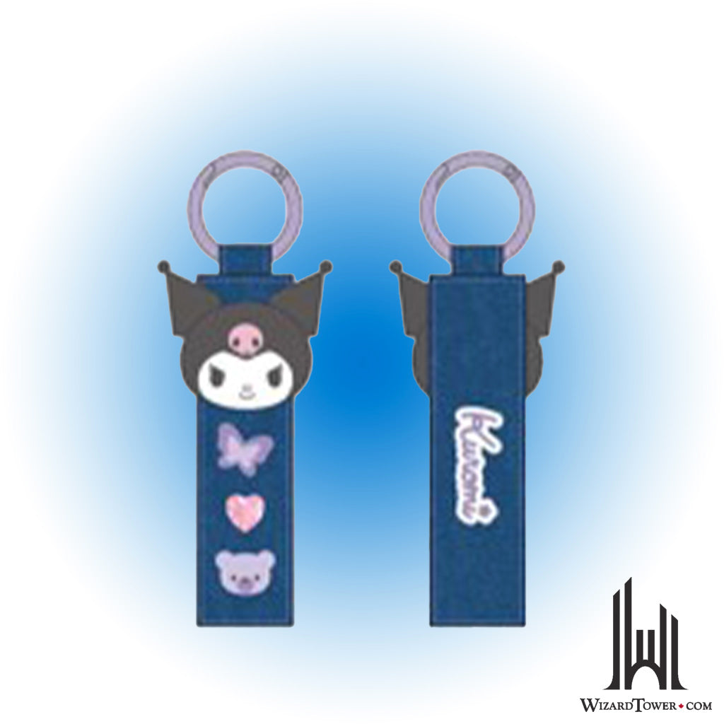Key Ring - Denim Kuromi