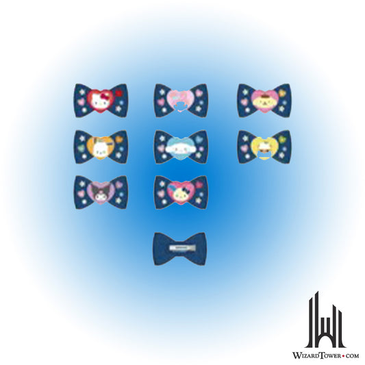 Hair Clip - Denim Random