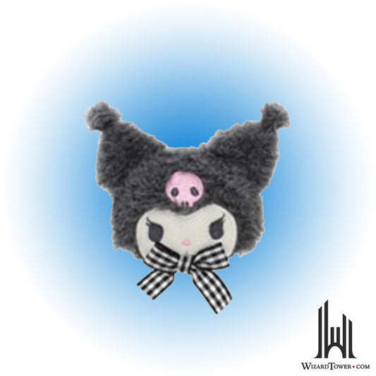 Hair Clip - Kuromi Face