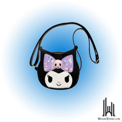 Shoulder Purse - Kuromi Face