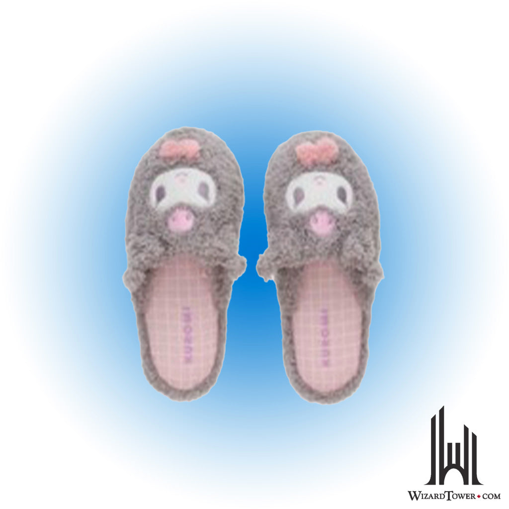 Kid's Slippers - Kuromi Face