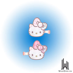 Hair Clip - The Fashionable Ribbons Hello Kitty