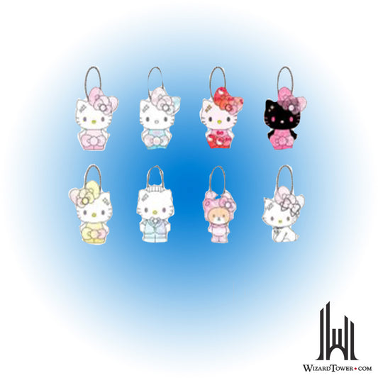 Key Ring Figurine - The Fashionable Ribbons Hello Kitty Random