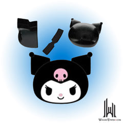 Lunch Container - Kuromi Face