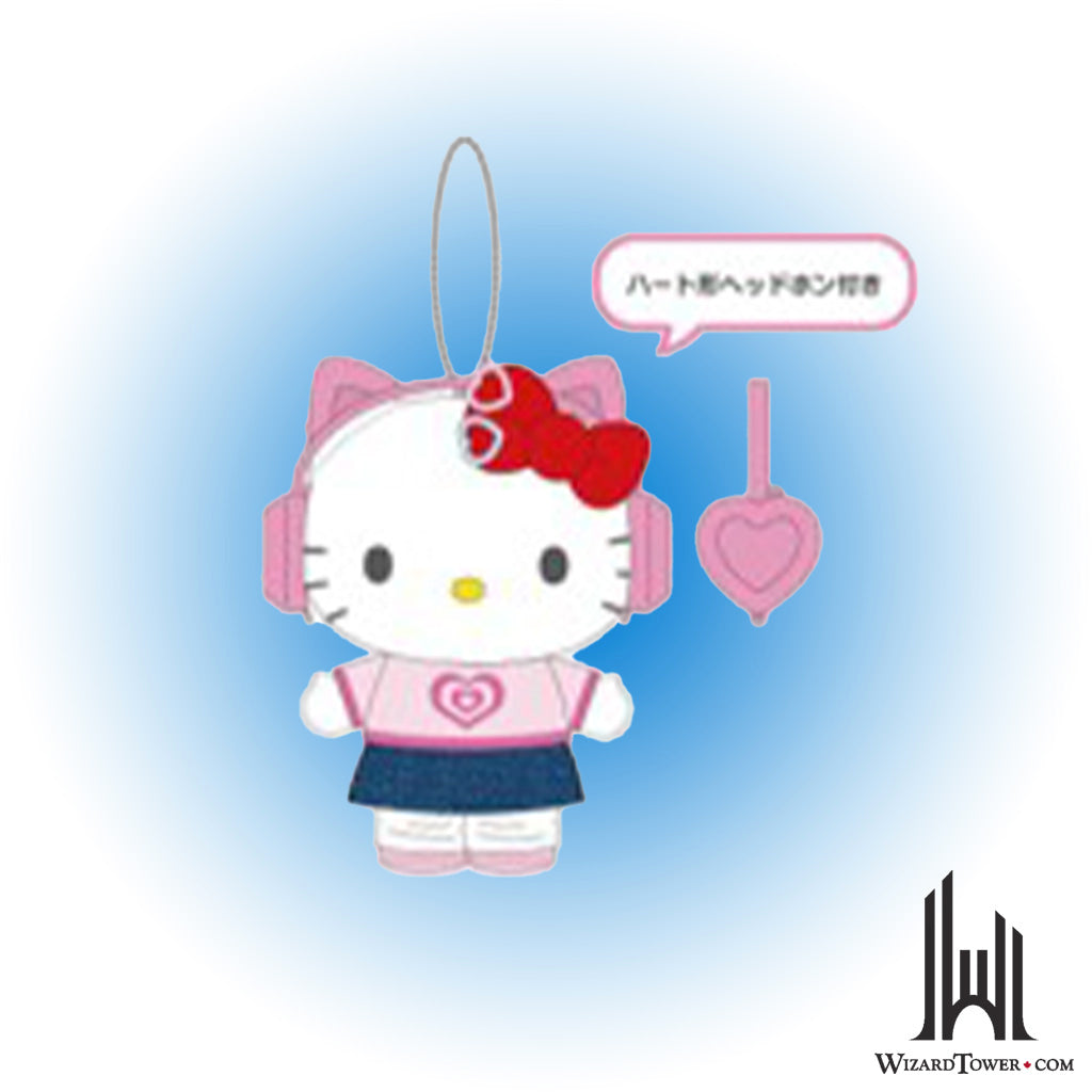 Key Chain Plush - Headphone Pops Hello Kitty