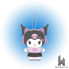 Key Chain Plush - Headphone Pops Kuromi