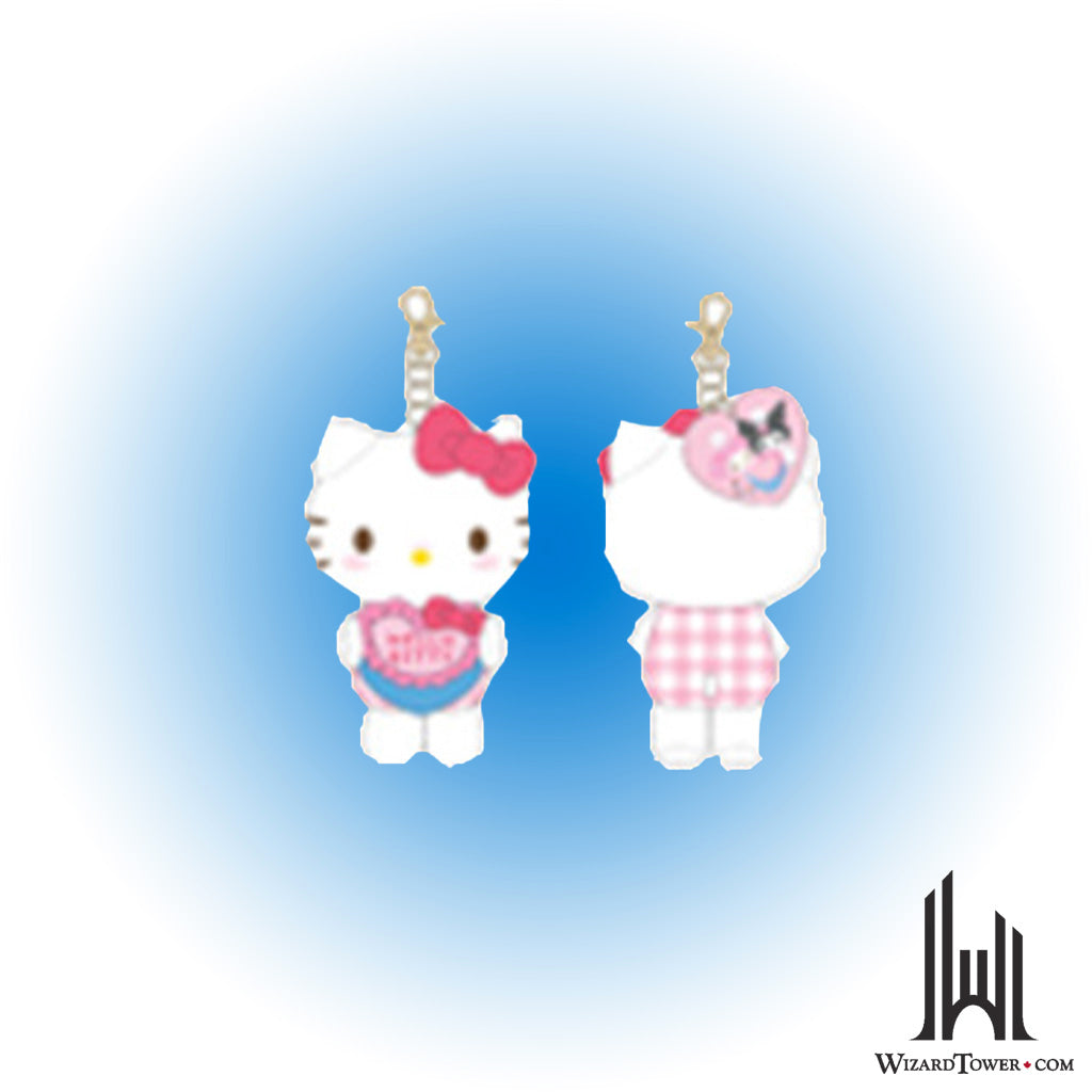 Key Ring Plush - Heart Cake Hello Kitty