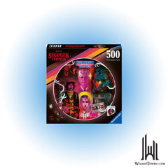 Puzzle - Stranger Things Round 500pc