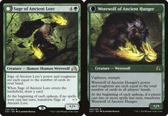 Sage of Ancient Lore // Werewolf of Ancient Hunger