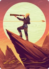 Sami, Wildcat Captain (37/54) Art Card - Gold-Stamped Signature