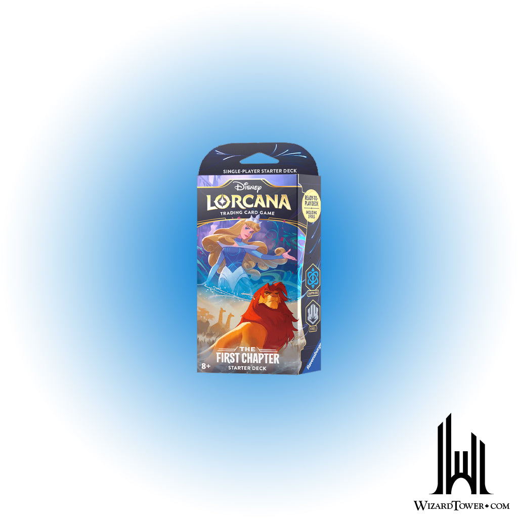 Disney Lorcana The First Chapter Starter Deck - Sapphire / Steel