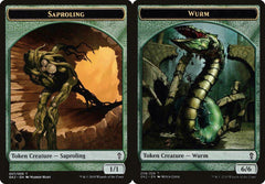 Saproling (007) // Wurm (008) Double-Sided Token