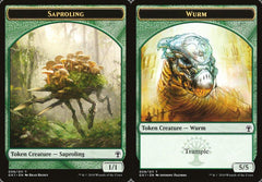 Saproling (008) // Wurm (009) Double-Sided Token